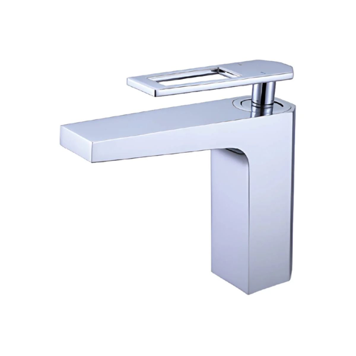 FRATELLI - MEZCLADORA MONOCOMANDO DE LAVATORIO BAJO CROMADO