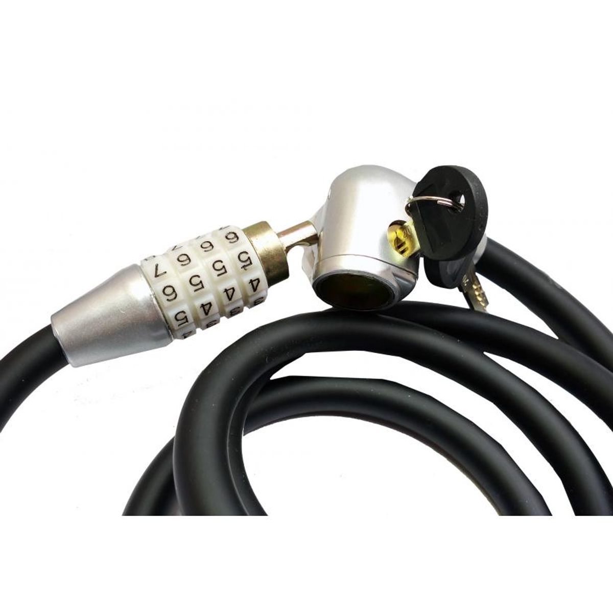 GENERICO - Cadena candado para bicicleta y moto 120cm