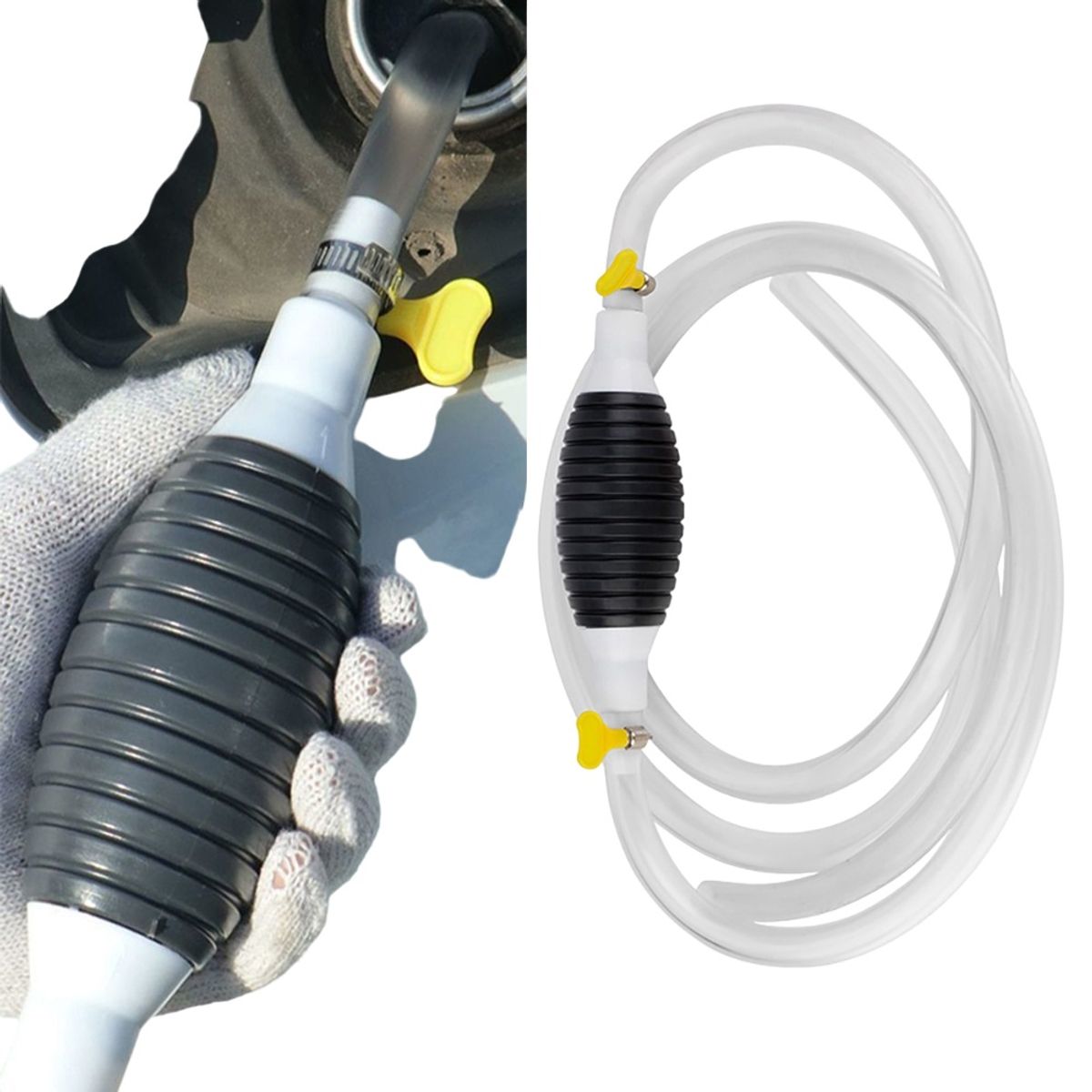 GENERICO - BOMBA MANUAL DE GASOLINA DIÉSEL Y LÍQUIDO