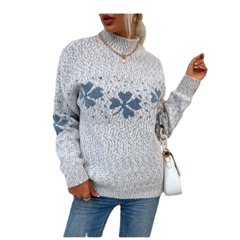 TIOZONEY - Chaleco Cuello Alto para Mujer - Gris