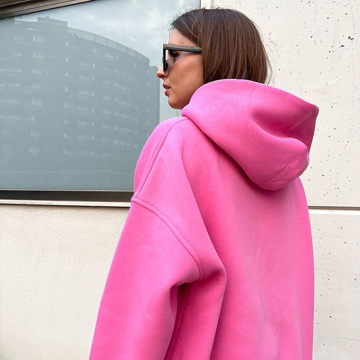 TIOZONEY - Sudadera con capucha y bolsillo holgado para mujer