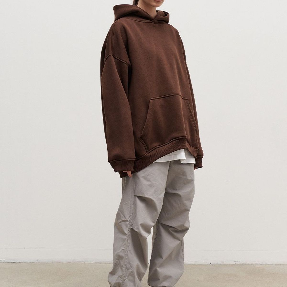 TIOZONEY - Sudadera con capucha y bolsillo holgado para mujer