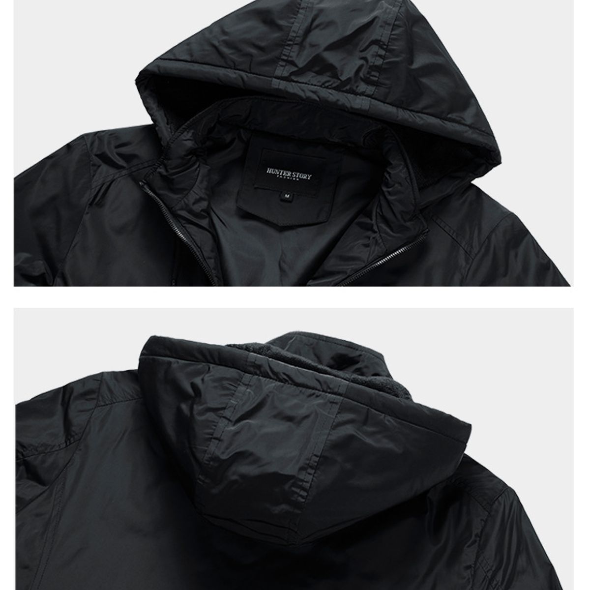 TIOZONEY - Chaqueta con capucha para hombre