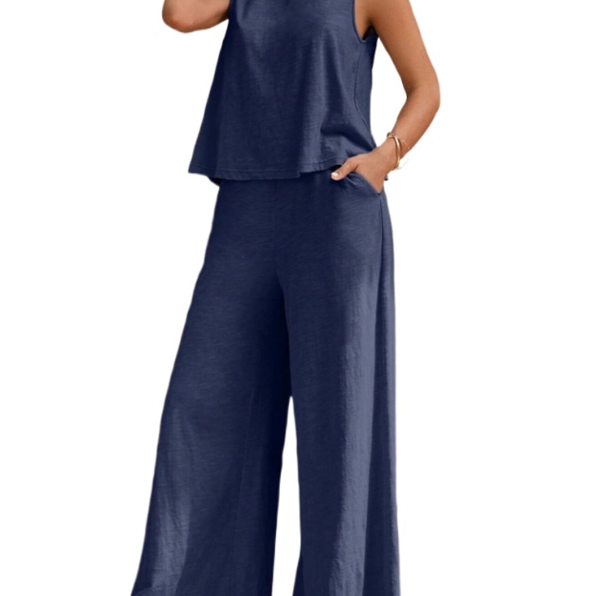 TIOZONEY - Blazer vest y pantalones casuales para mujeres Traje.