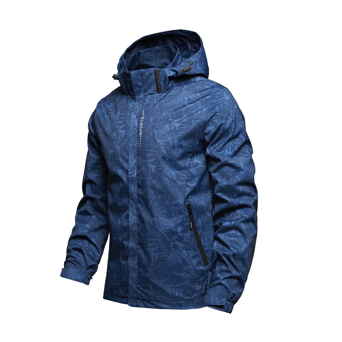 TIOZONEY - Chaqueta Hombre -Azul