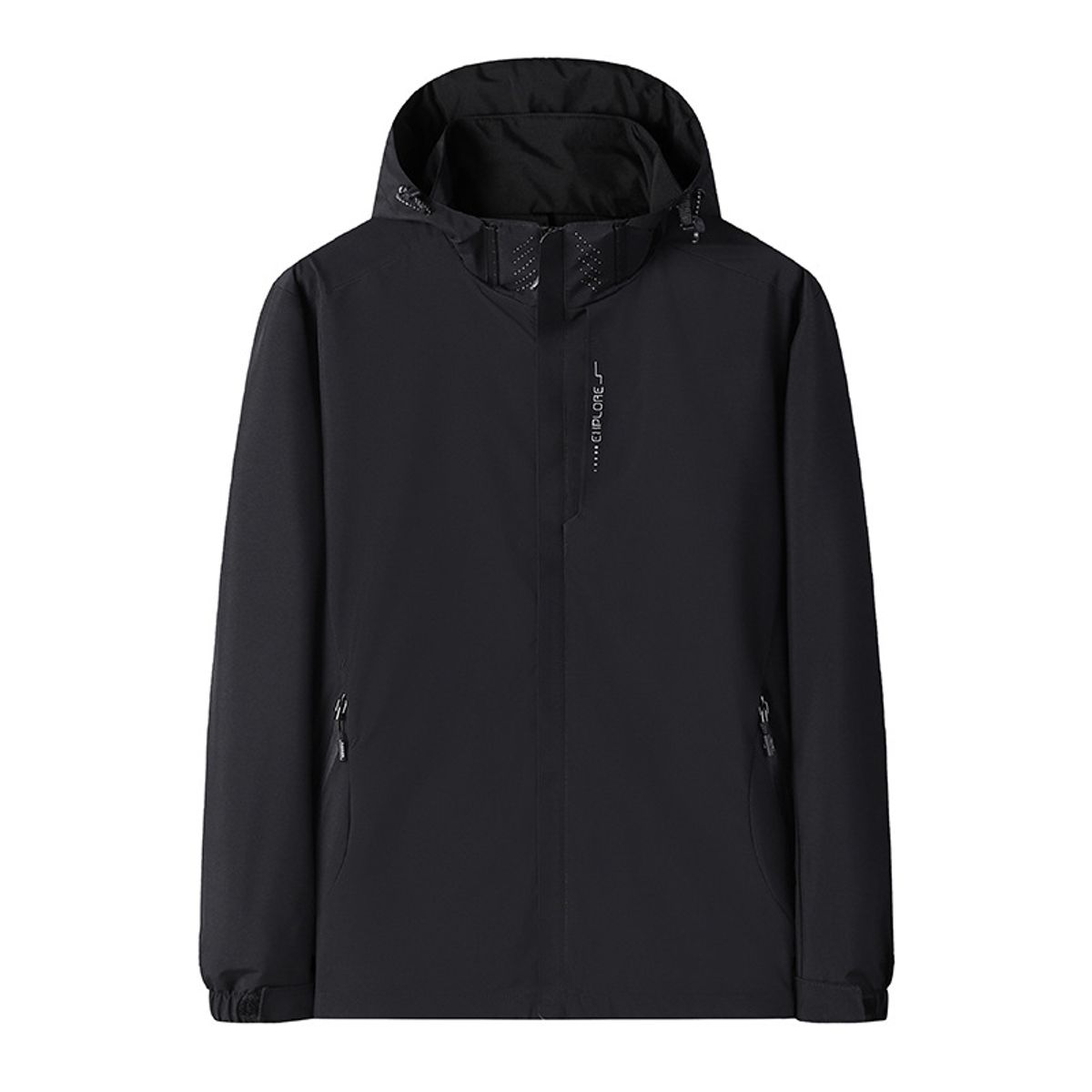 TIOZONEY - Chaqueta Hombre -Negro