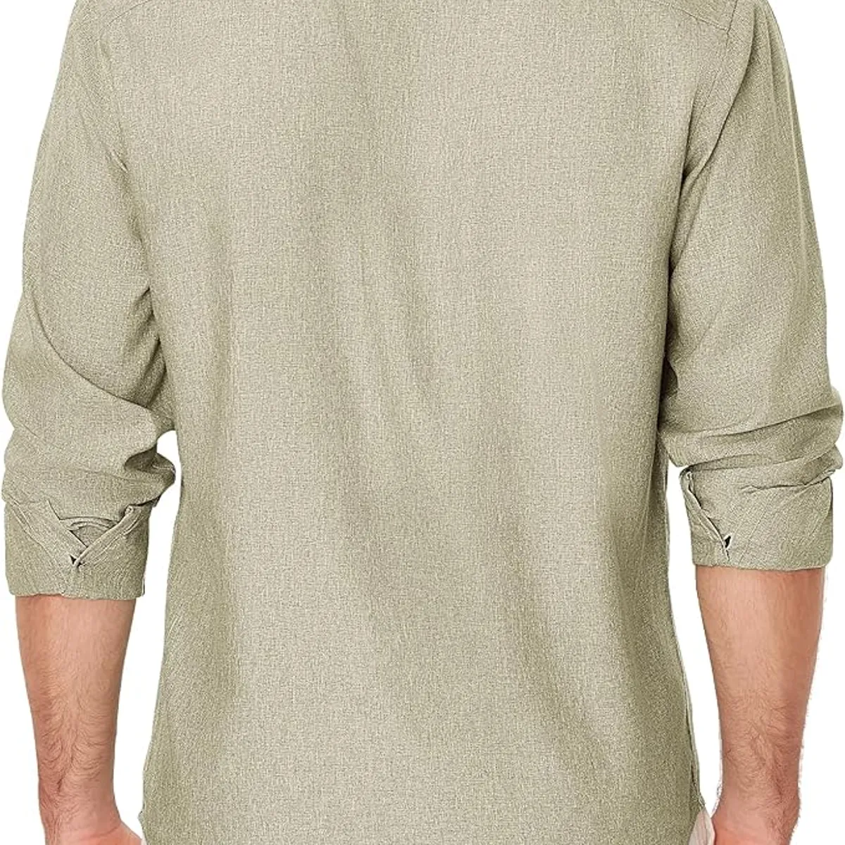 TIOZONEY - Camisa de manga larga para hombres.