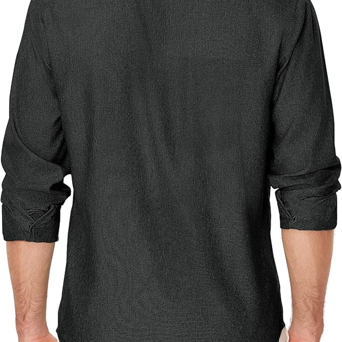 TIOZONEY - Camisa de manga larga para hombres.