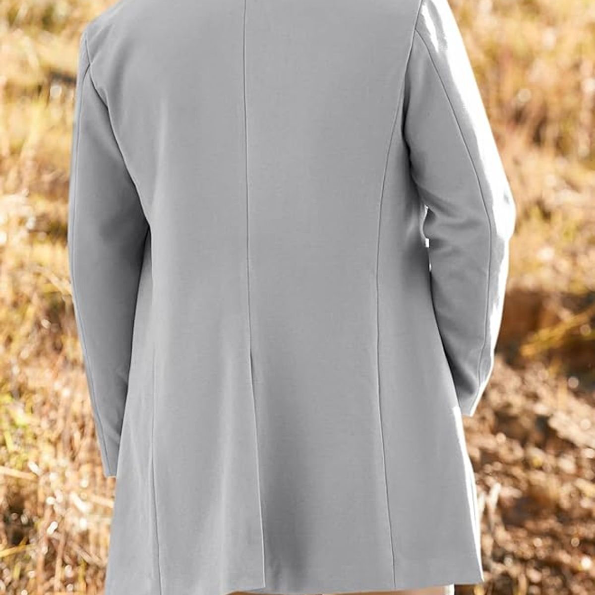 TIOZONEY - Gabardina de cuello para hombres