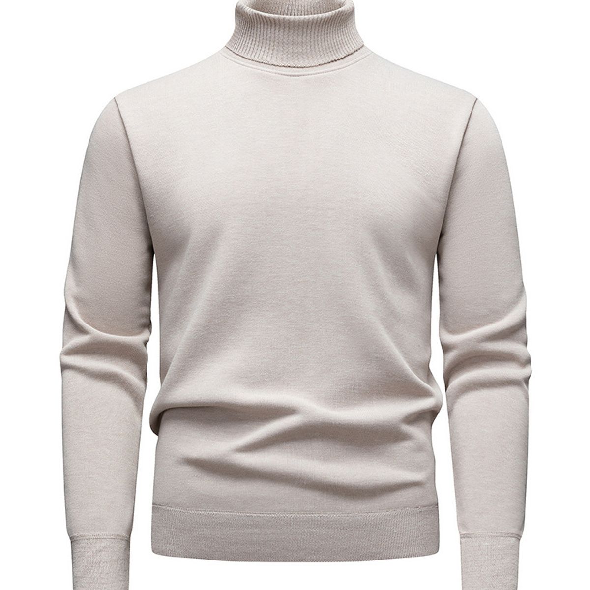 TIOZONEY - Suéter De Punto Con Forro Polar