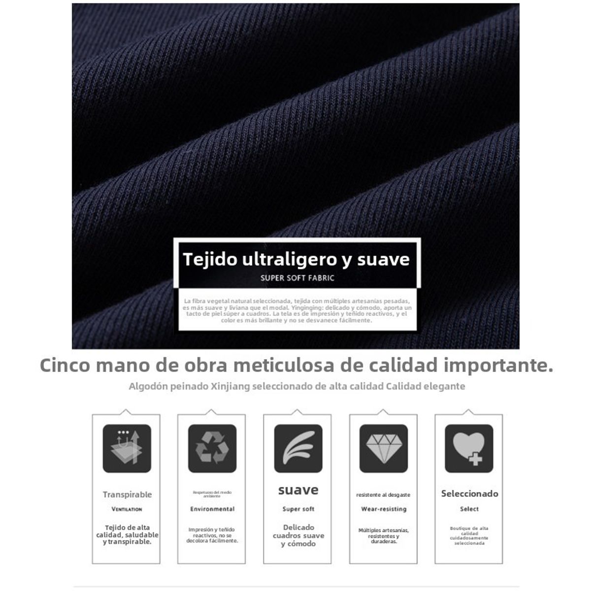 TIOZONEY - Suéter De Punto Con Forro Polar