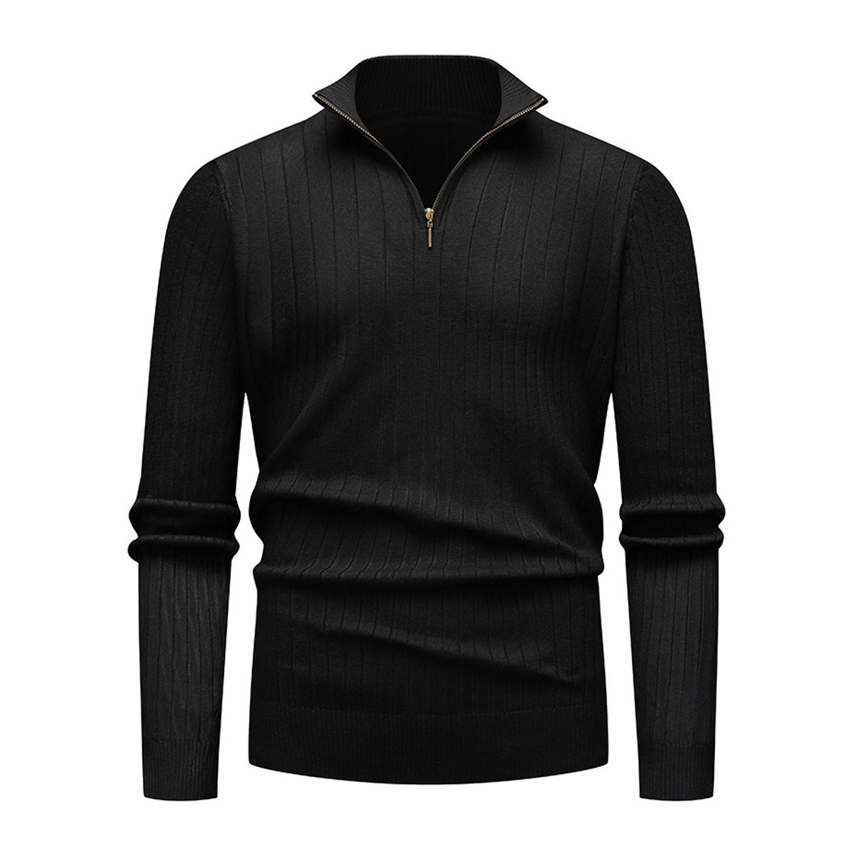 TIOZONEY - Suéter de hombre con media cremallera