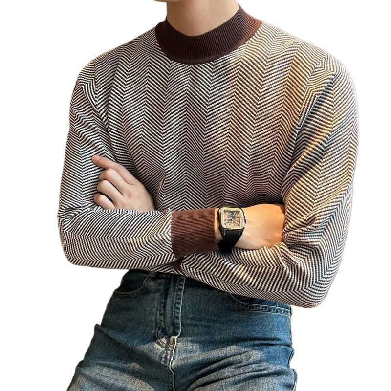 TIOZONEY - Camisa de punto polo para hombres.