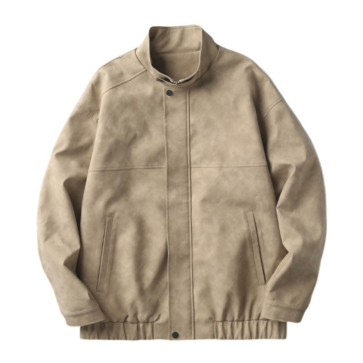 TIOZONEY - Chaqueta de solapa masculina blusa retro