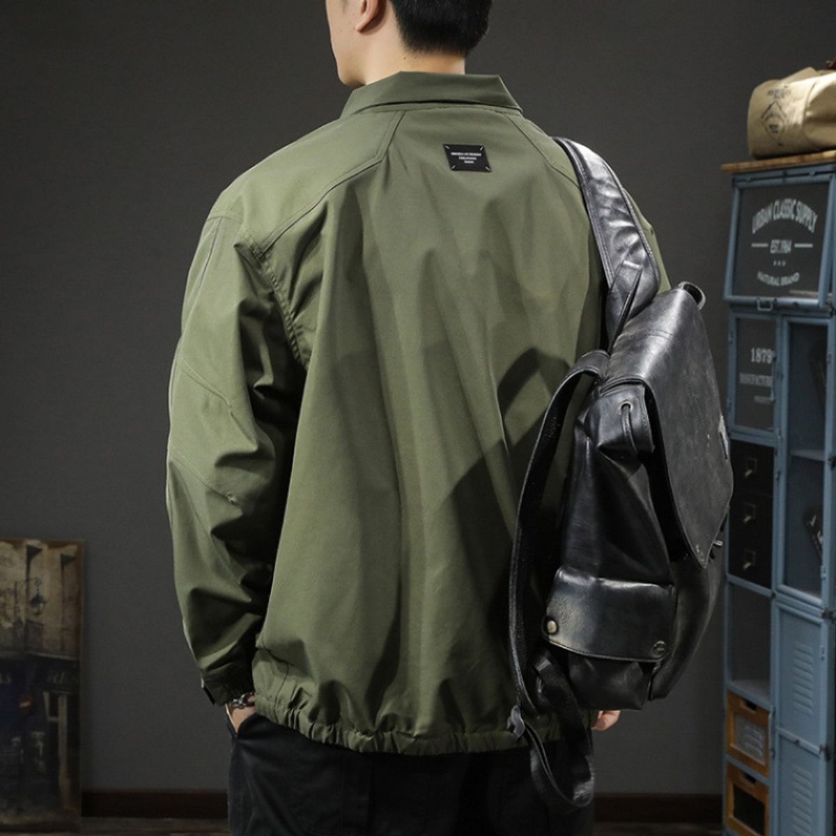 TIOZONEY - Chaqueta ligera para hombres