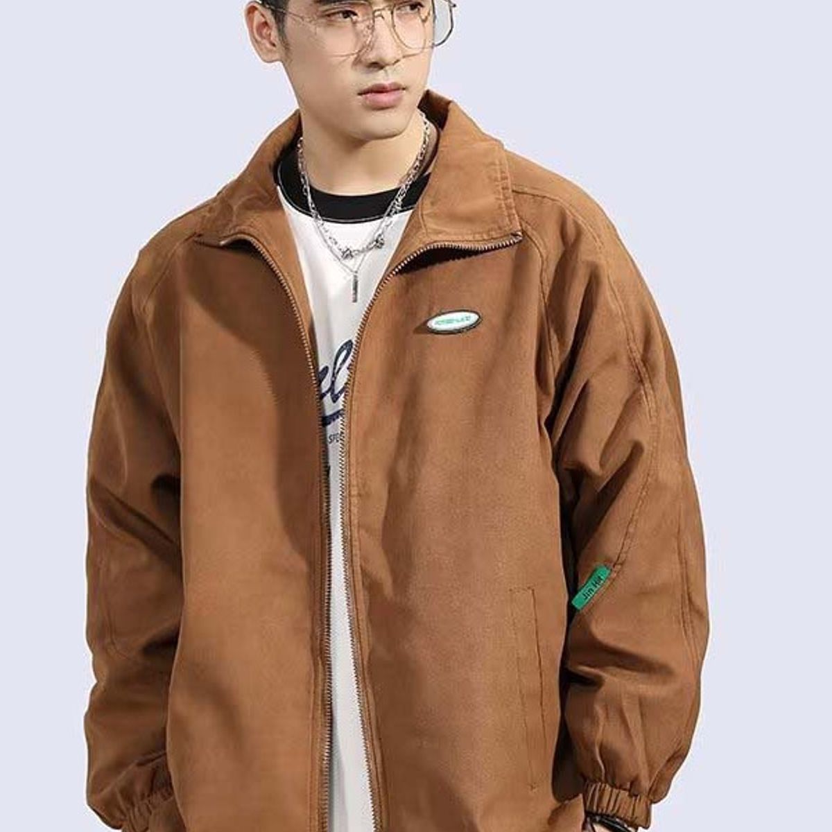 TIOZONEY - Chaqueta ligera para hombres