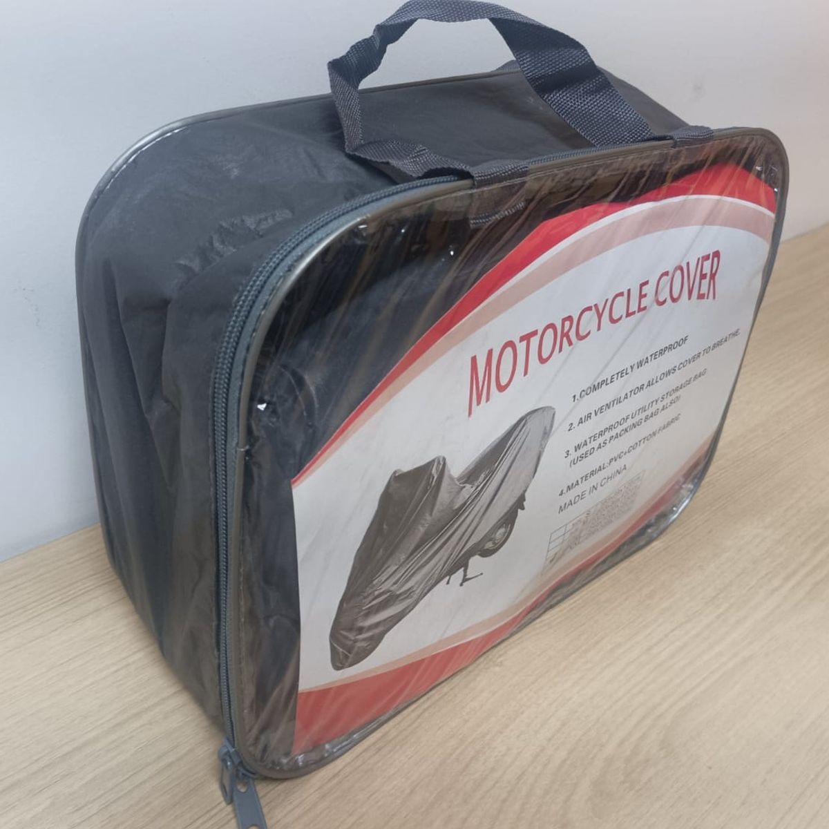 GENERICO - COBERTOR IMPERMEABLE PARA MOTOCICLETA