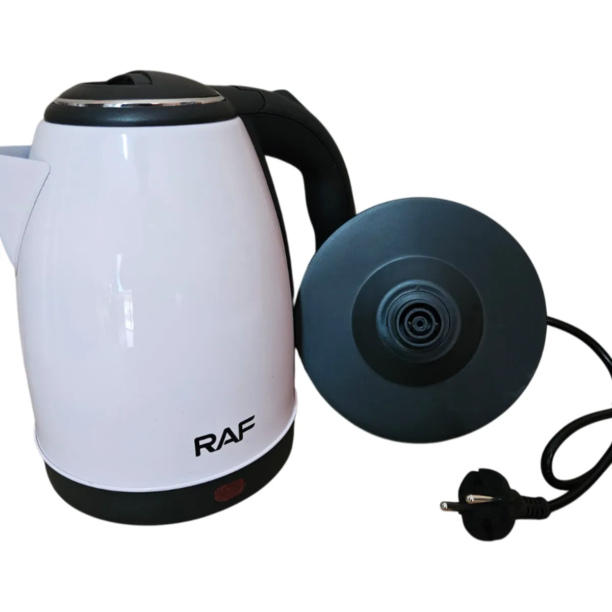 RAFF - TETERA ELÉCTRICA DE 2 LITROS ROSADO BEBE ACERO INOXIDABLE