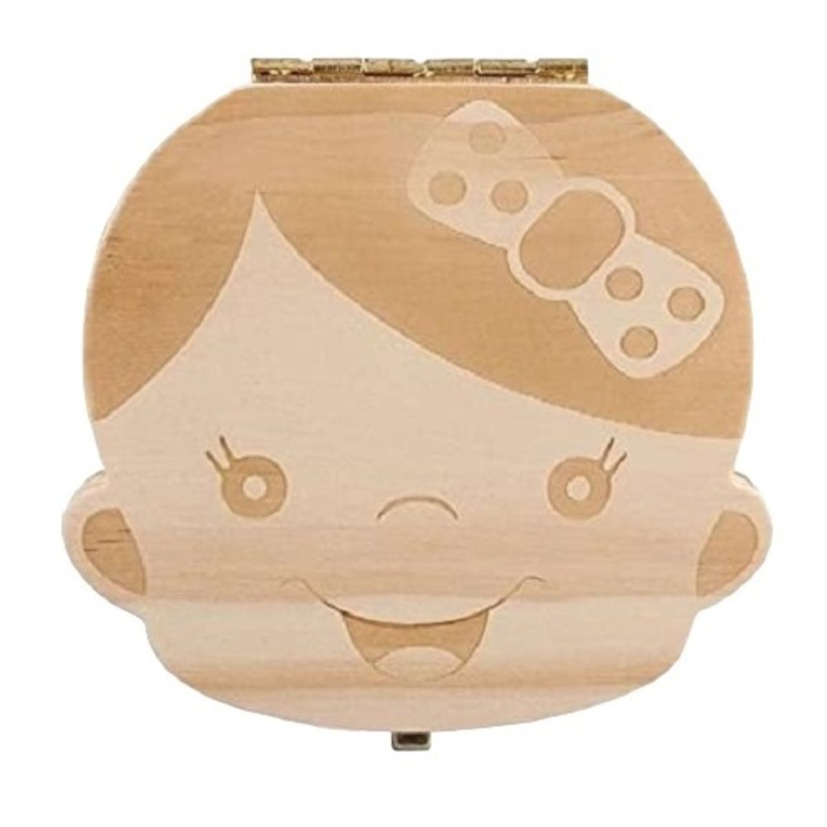 GENERICO - CAJA ORGANIZADORA DE DIENTES DE BEBÉ NIÑA