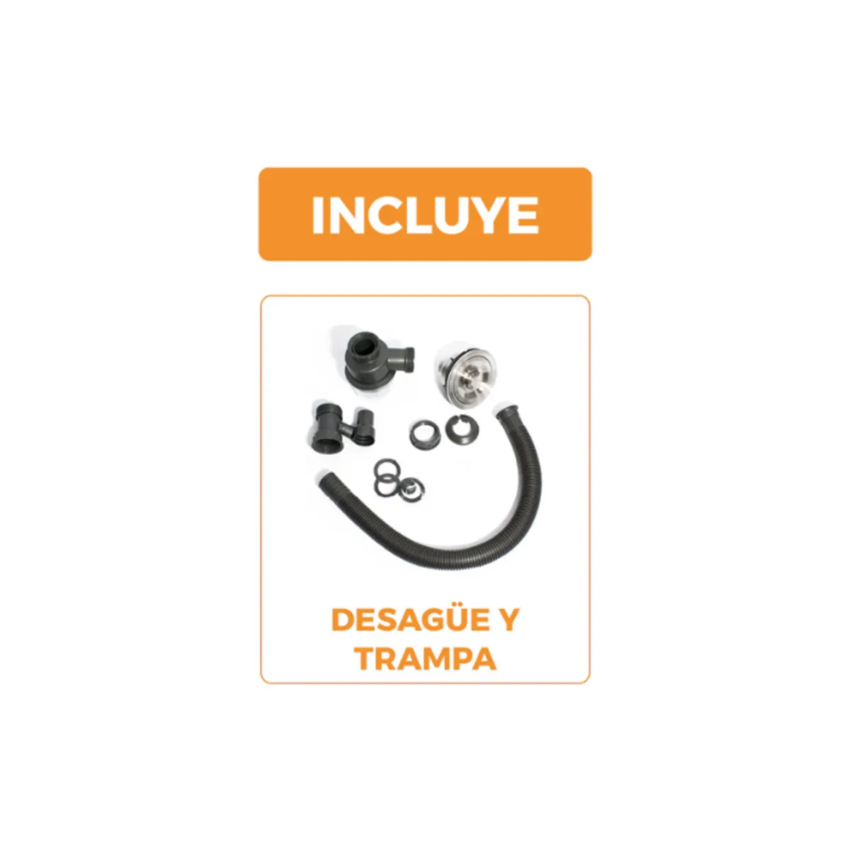 FRATELLI - LAVADERO DE COCINA DOBLE POZA CON ESCURRIDERO LD-12050