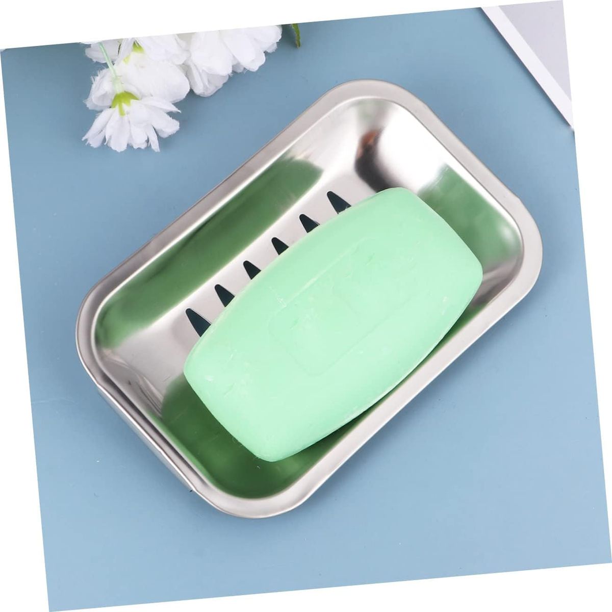 XM - PORTAJABÓN ACERO INOXIDABLE SATINADO ADB6705