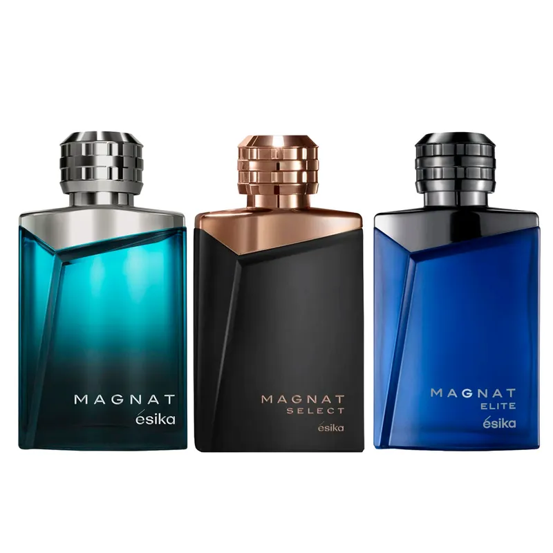 ESIKA - Colección Magnat Elite Clasico y Select Perfume Hombre