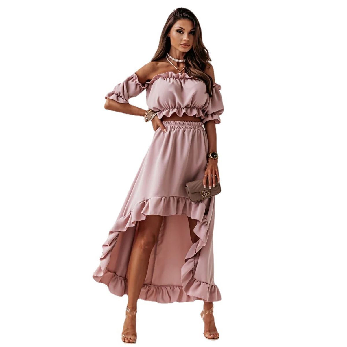 TIOZONEY - Vestido Largo Mujer