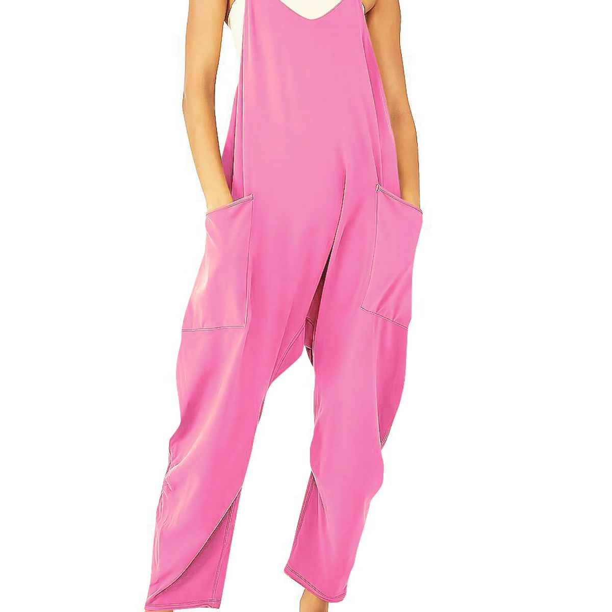 TIOZONEY - Mono Ancho con Tiras para Mujer