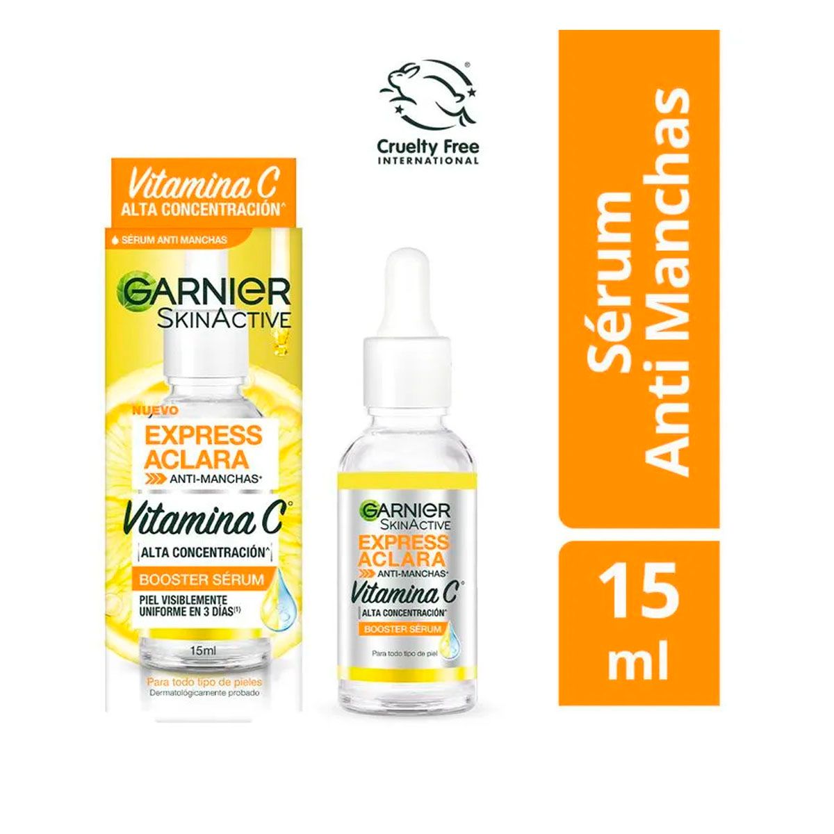 GARNIER - Booster Sérum Anti Manchas Garnier Skin Active Express Aclara 15ml