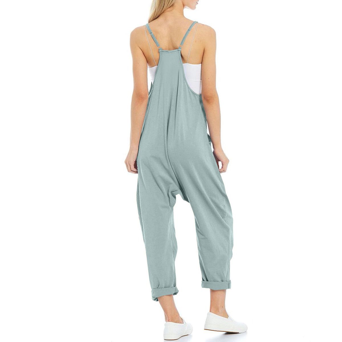 TIOZONEY - Mono Ancho con Tiras para Mujer