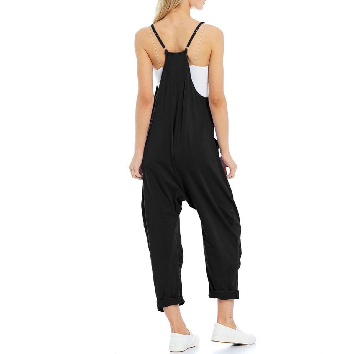 TIOZONEY - Mono Ancho con Tiras para Mujer