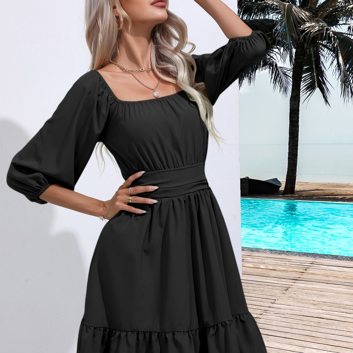 TIOZONEY - Vestido Mujer