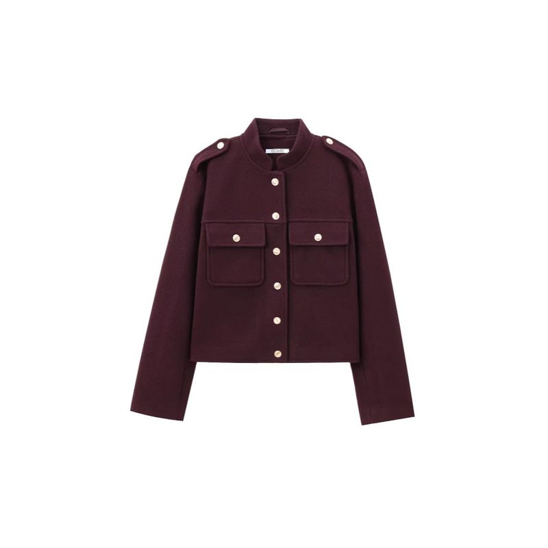 TIOZONEY - Chaqueta y blusa para mujeres