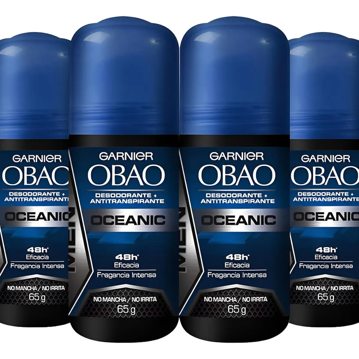 GARNIER - Garnier Desodorante Roll On Hombre Obao Oceanic Kit X4