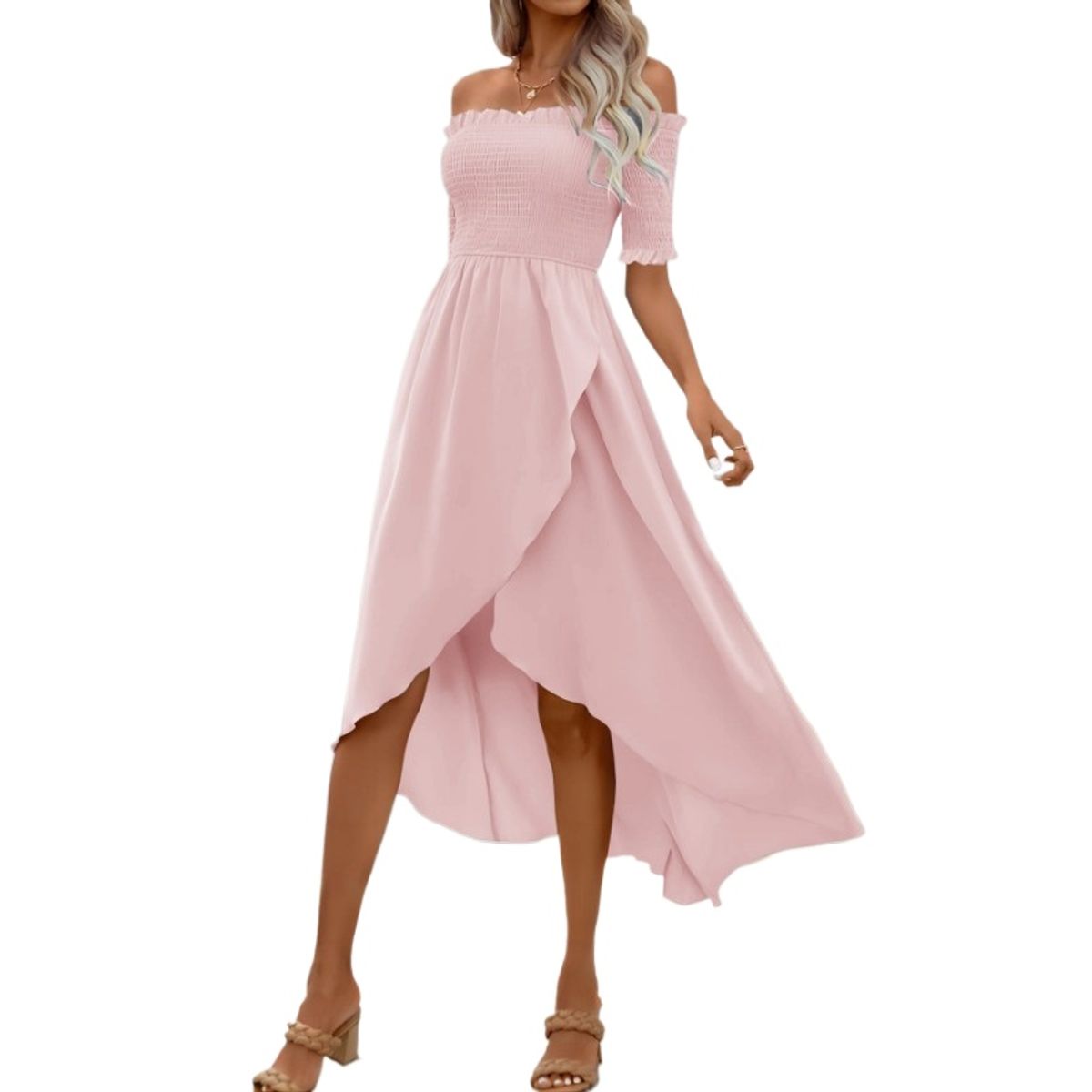 TIOZONEY - Vestidos sin tirantes para mujer