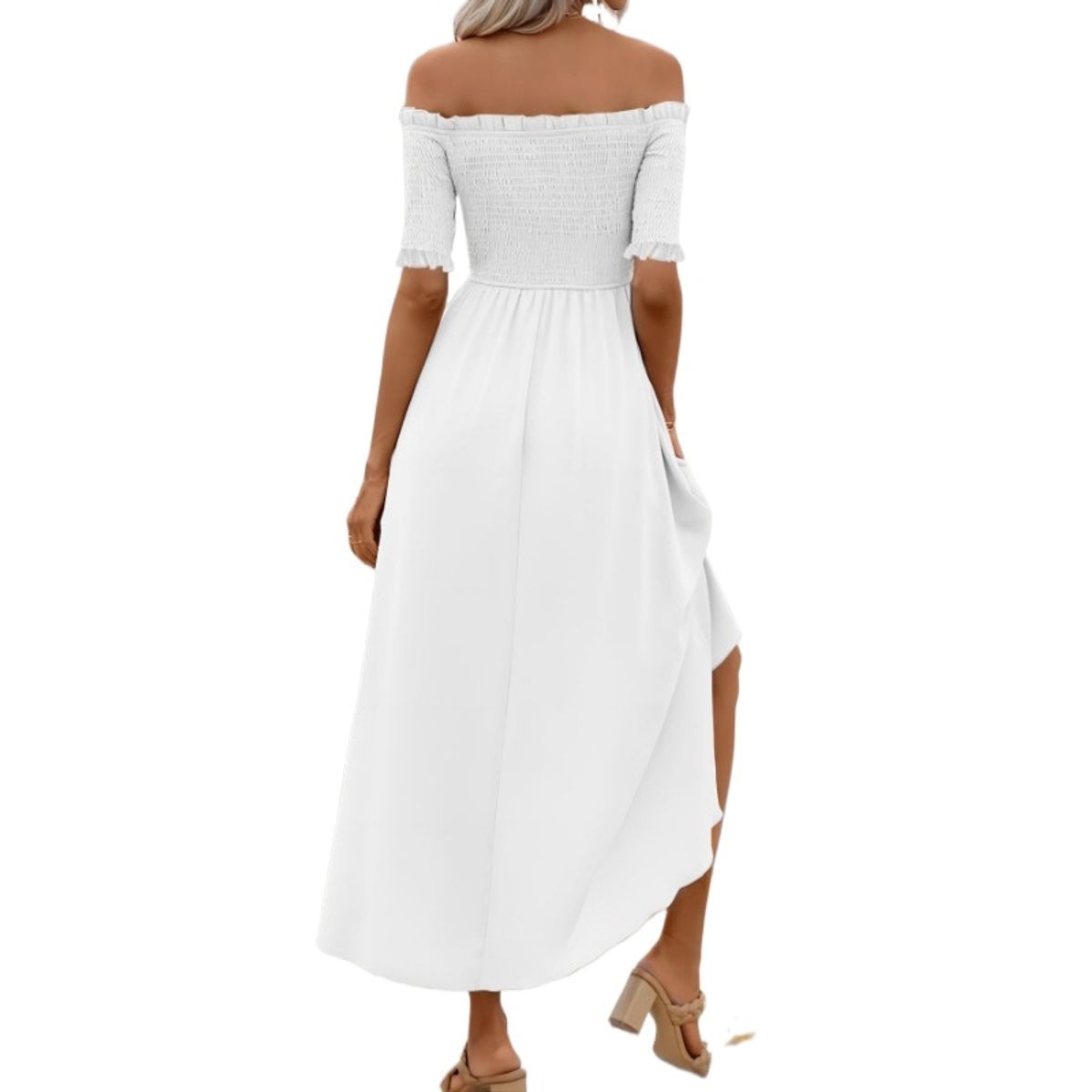 TIOZONEY - Vestidos sin tirantes para mujer