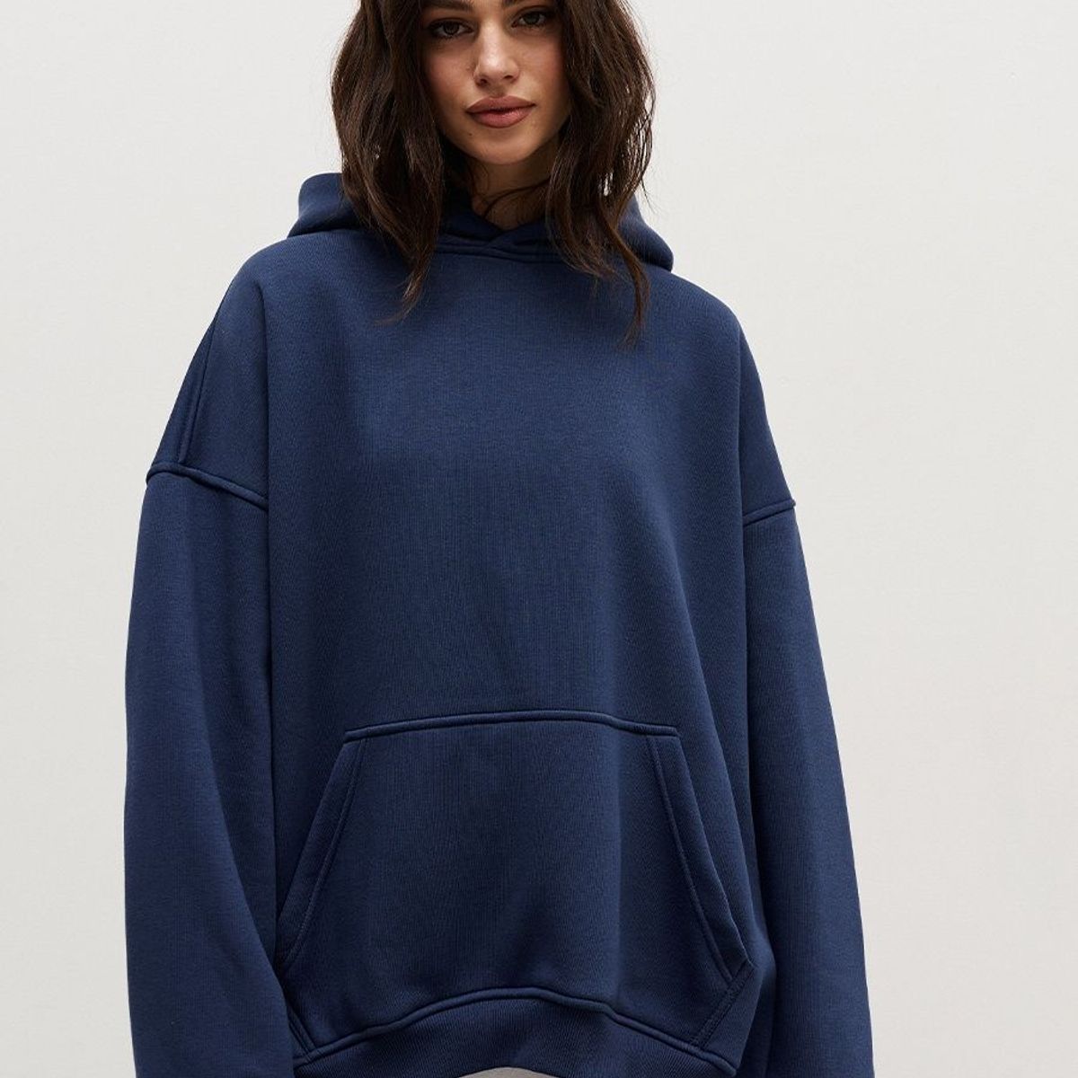 TIOZONEY - Sudadera con capucha y bolsillo holgado para mujer