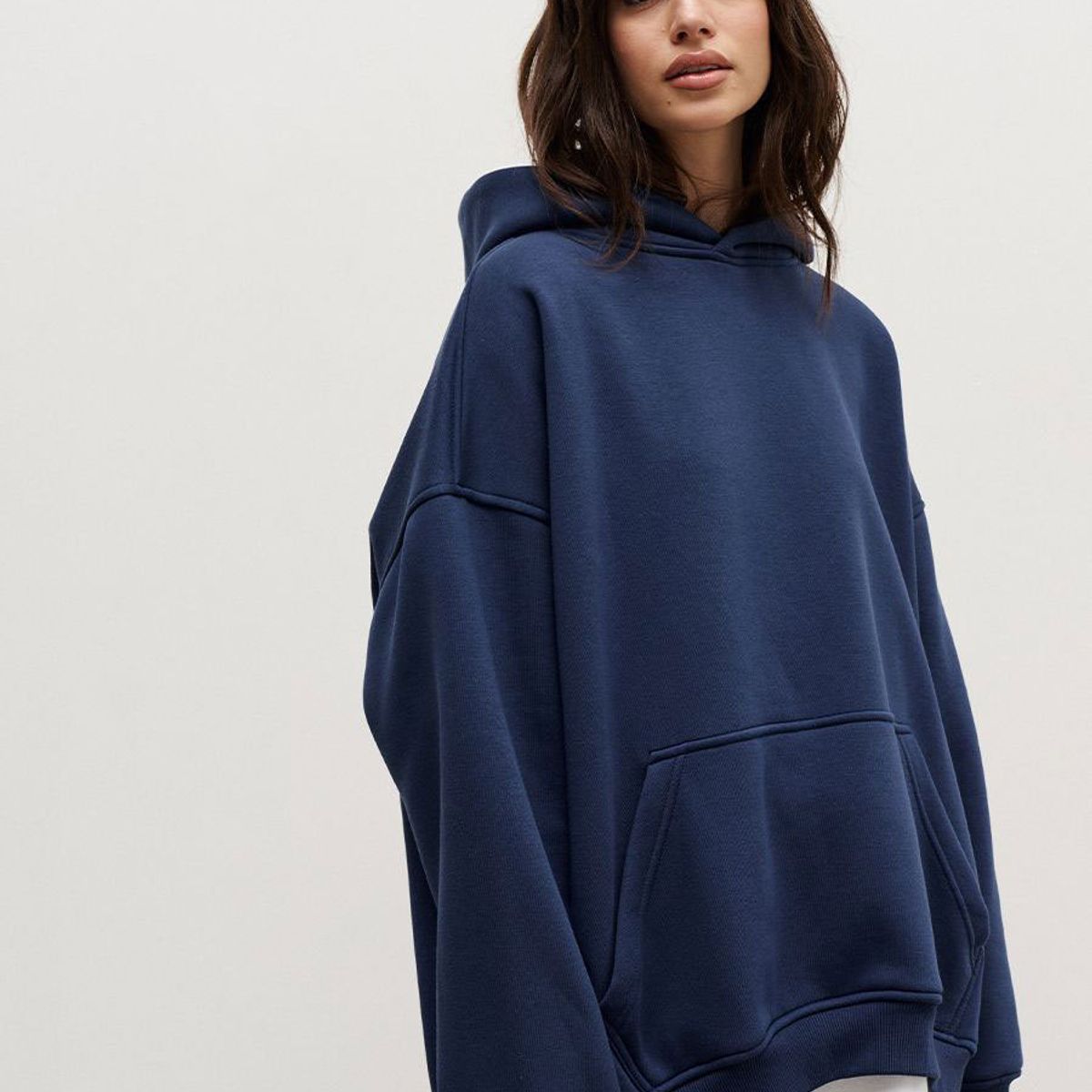 TIOZONEY - Sudadera con capucha y bolsillo holgado para mujer