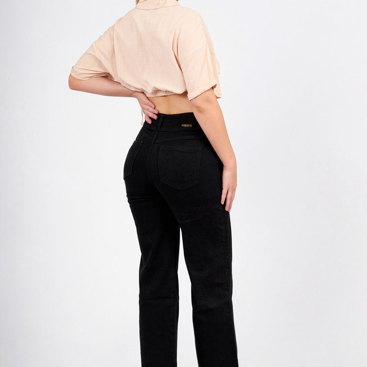 GENERICO - BAGGY  JEANS MUJER FORCAPS OLIVIA