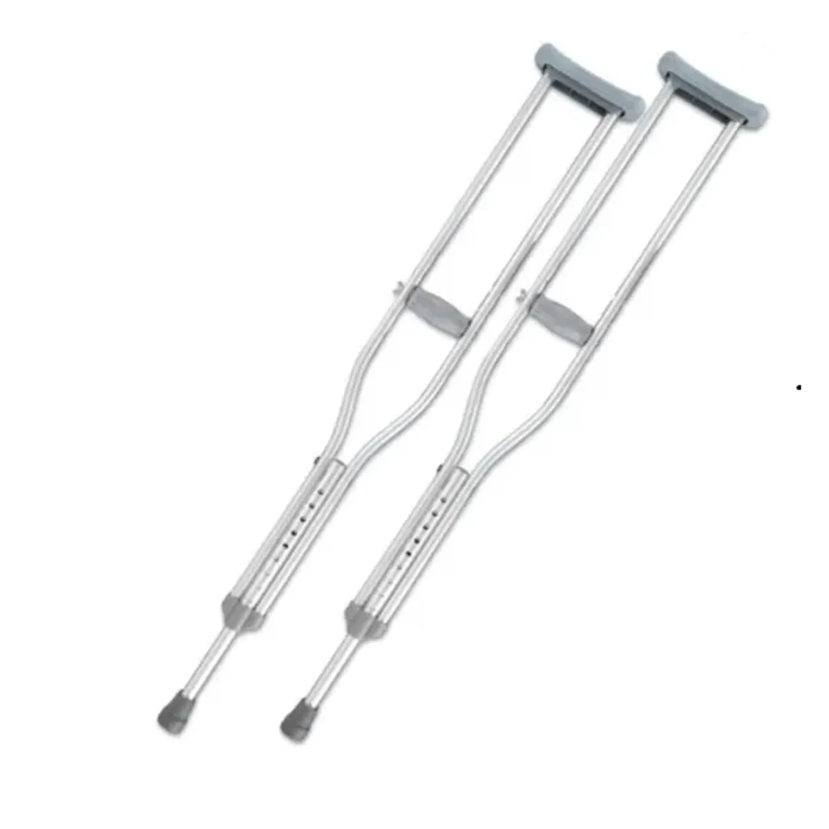 GENERICO - Muletas Ortopédicas Regulables de Aluminio