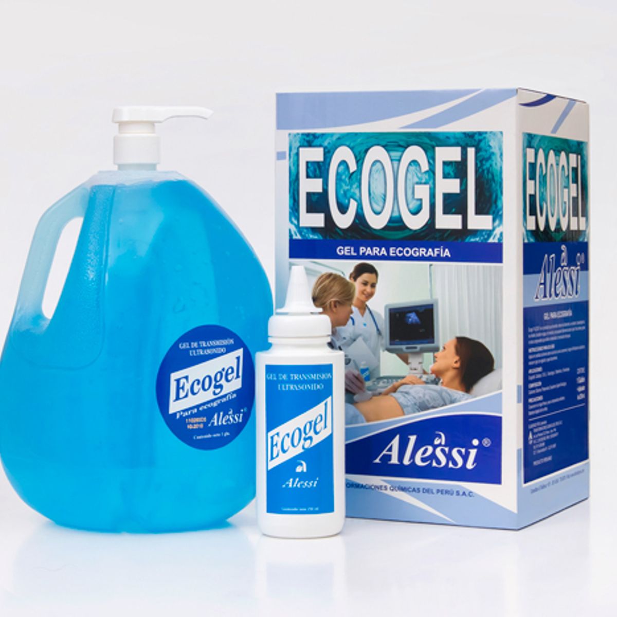 GENERICO - Gel Para Ecografia Ecogel - Alessi  1 GALON