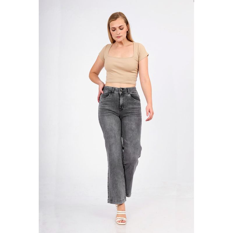GENERICO - BAGGY  JEANS MUJER FORCAPS OLIVIA