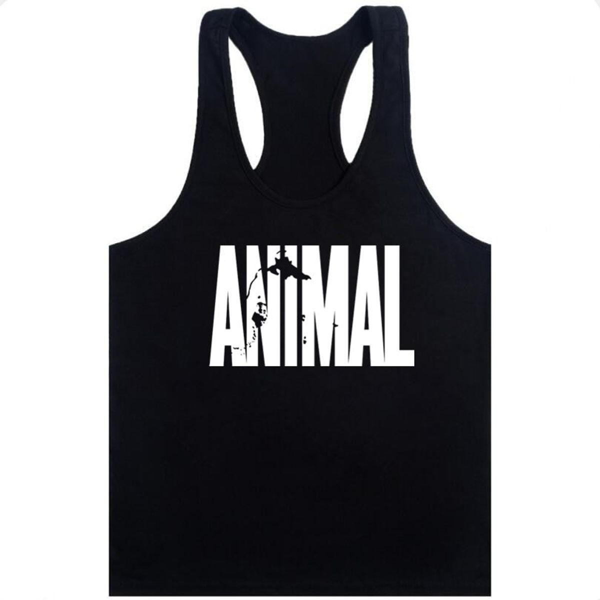 TIOZONEY - Polera sin mangas estampado hombre