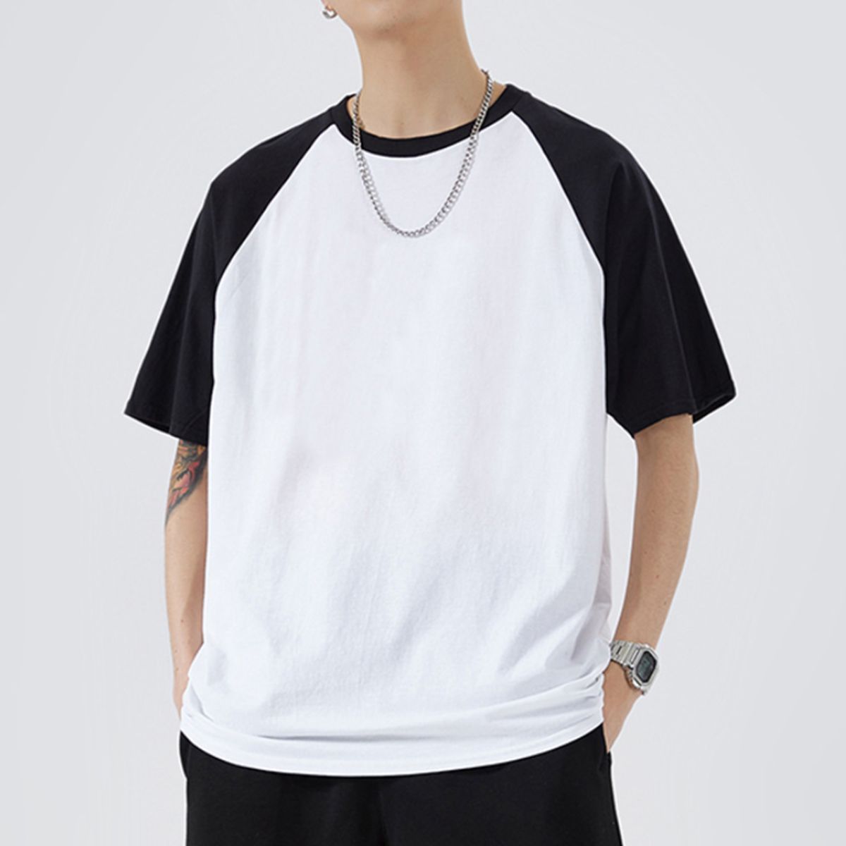 TIOZONEY - Polera Manga Corta Hombre