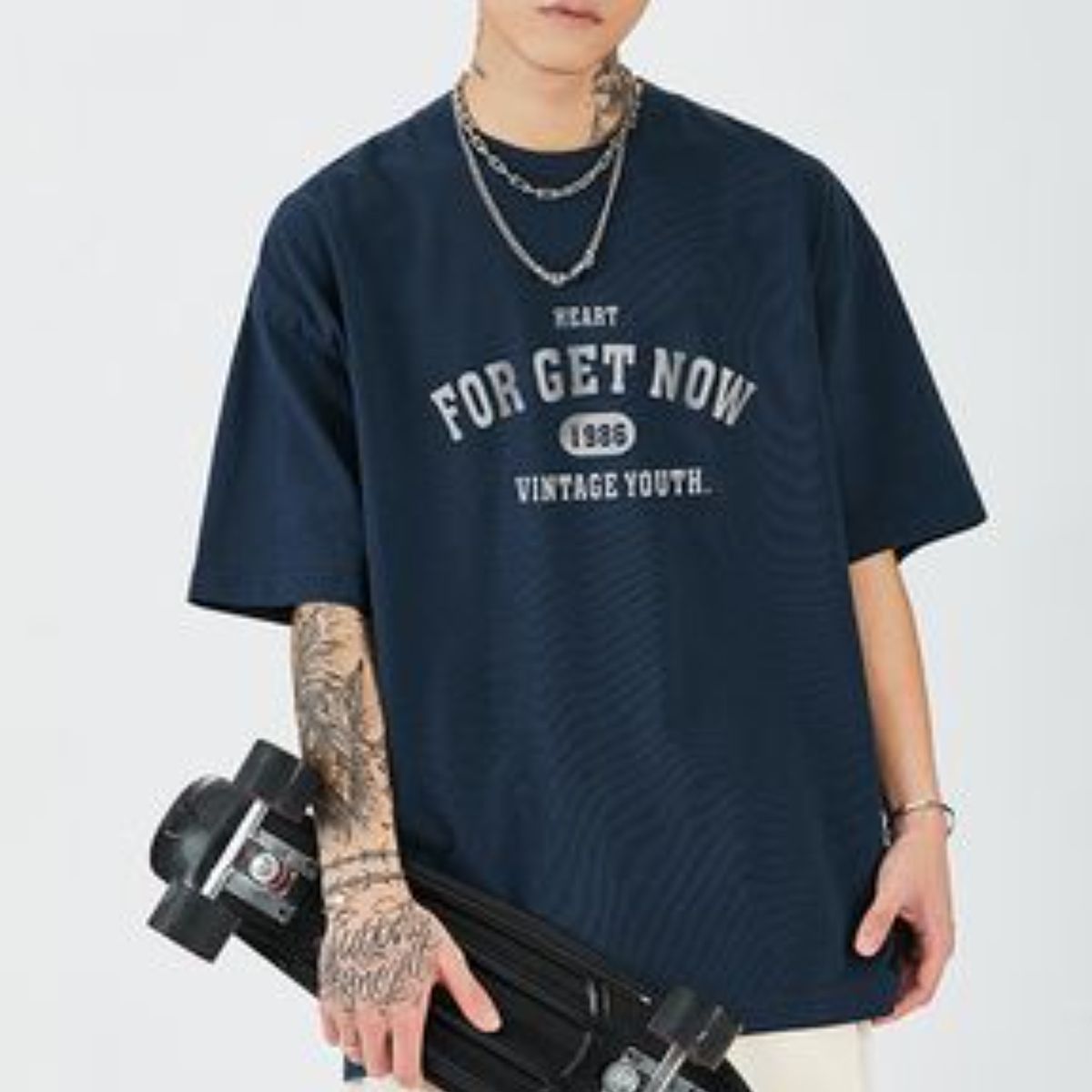 TIOZONEY - Polera Manga Corta Hombre