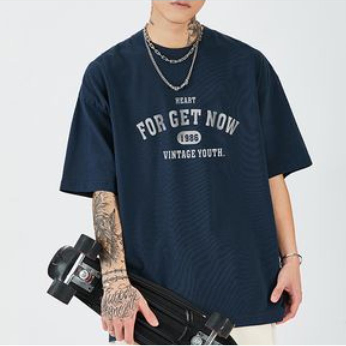 TIOZONEY - Polera Manga Corta Hombre