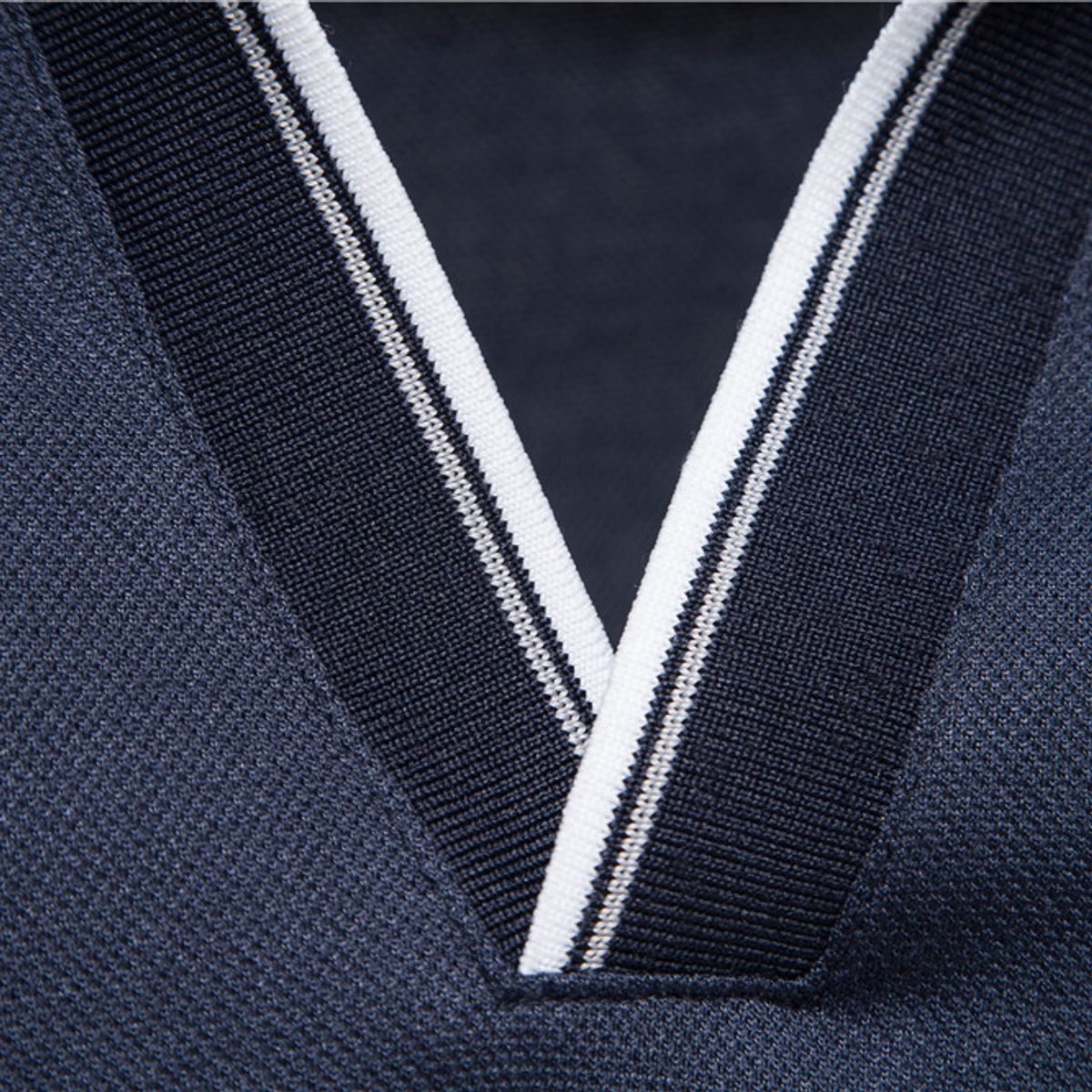 TIOZONEY - Polera Polo Básica Negro