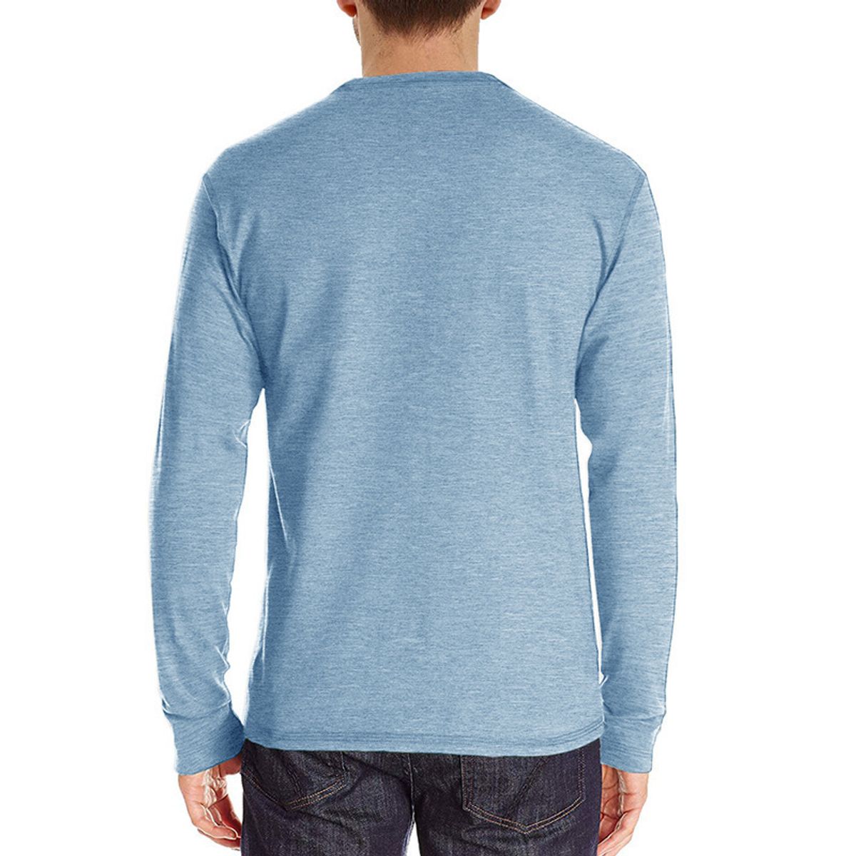 TIOZONEY - Polera Manga Larga Hombre