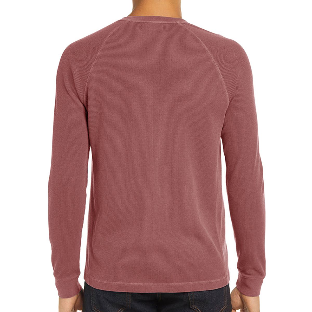 TIOZONEY - Polera Manga Larga Algodón Hombre