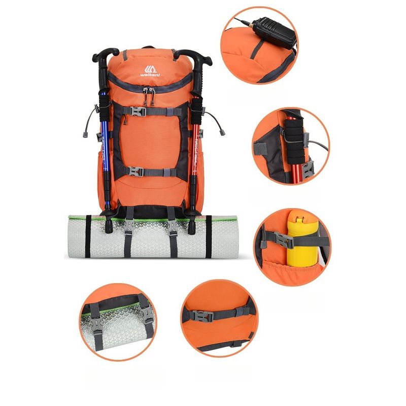 TIOZONEY - Mochila Impermeable Para Camping Trekking Y Viajes 30L